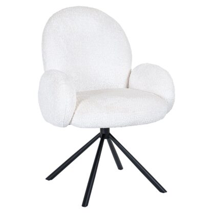 Draaifauteuil Jolie white sheep (Sheep 02 white)