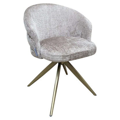 Draaifauteuil Zendaya stone chenille (Niagara 104 Stone Chenille)