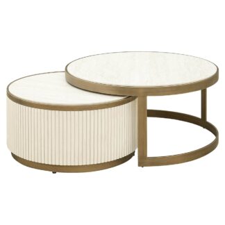 Salontafel Tivoli set van 2 (White)