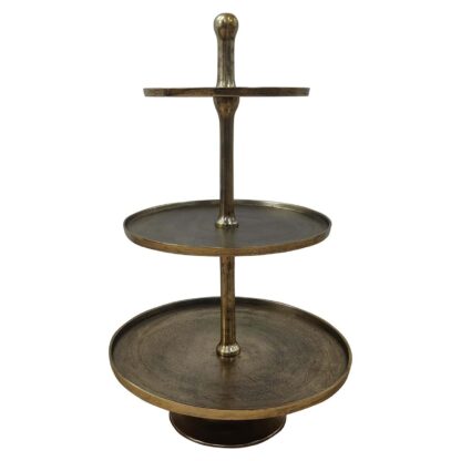 Etagere Fallstaff 3-borden (Brushed Gold)