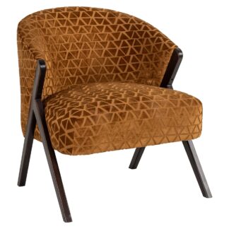 Fauteuil Mia gold triangle (Triangle 2013 old gold)