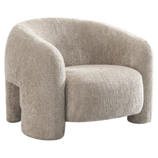 Fauteuil Milania lovely beige (Be Lovely 170 Beige)